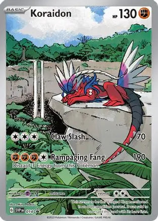 Koraidon 014 - Holofoil SV Scarlet & Violet Promo Cards - Promo SV: Scarlet & Violet Promo Cards Pokemon Single  Squirtle Squad Card Shop.