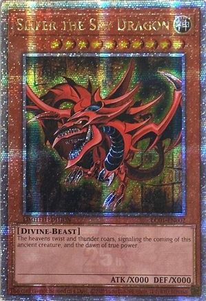 Slifer the Sky Dragon (Quarter Century Secret Rare) (LC01-EN002) - Legendary Collection: 25th Anniversary Edition Limited Legendary Collection: 25th Anniversary Edition Yugioh Single  Squirtle Squad Card Shop.