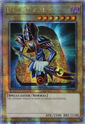 Dark Magician (Quarter Century Secret Rare) (LC01-EN005) - Legendary Collection: 25th Anniversary Edition Limited Legendary Collection: 25th Anniversary Edition Yugioh Single  Squirtle Squad Card Shop.