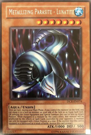 Metallizing Parasite - Lunatite (DCR-EN074) - Dark Crisis (Worldwide English) Unlimited Dark Crisis (Worldwide English) Yugioh Single  Squirtle Squad Card Shop.