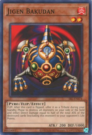 Jigen Bakudan (SRL-EN074) - Spell Ruler (25th Anniversary Edition) Unlimited Spell Ruler (25th Anniversary Edition) Yugioh Single  Squirtle Squad Card Shop.
