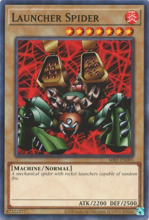 Launcher Spider (MRD-EN095) - Metal Raiders (25th Anniversary Edition) Unlimited Metal Raiders (25th Anniversary Edition) Yugioh Single  Squirtle Squad Card Shop.