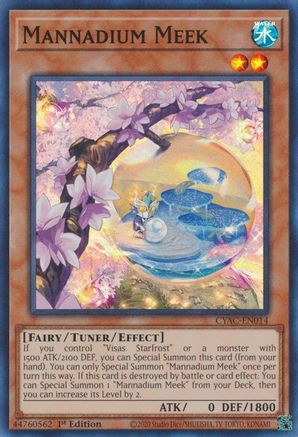 Mannadium Meek (CYAC-EN014) - Cyberstorm Access 1st Edition Cyberstorm Access Yugioh Single  Squirtle Squad Card Shop.