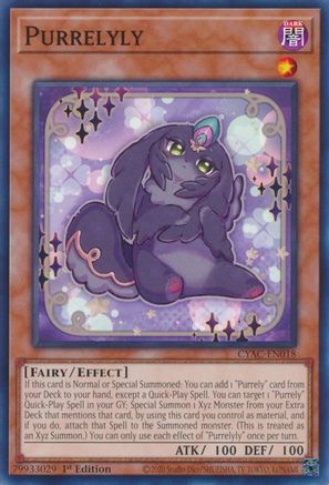 Purrelyly (CYAC-EN018) - Cyberstorm Access 1st Edition Cyberstorm Access Yugioh Single  Squirtle Squad Card Shop.