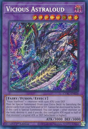 Vicious Astraloud (CYAC-EN036) - Cyberstorm Access 1st Edition Cyberstorm Access Yugioh Single  Squirtle Squad Card Shop.