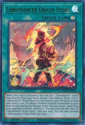 Libromancer Origin Story (CYAC-EN063) - Cyberstorm Access 1st Edition Cyberstorm Access Yugioh Single  Squirtle Squad Card Shop.
