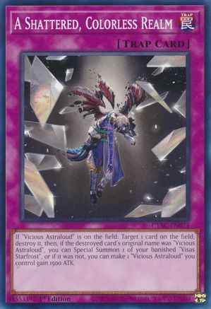 A Shattered, Colorless Realm (CYAC-EN074) - Cyberstorm Access 1st Edition Cyberstorm Access Yugioh Single  Squirtle Squad Card Shop.