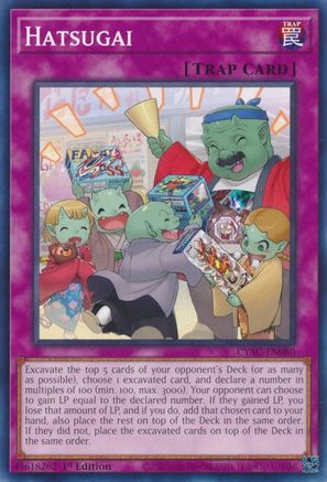 Hatsugai (CYAC-EN080) - Cyberstorm Access 1st Edition Cyberstorm Access Yugioh Single  Squirtle Squad Card Shop.