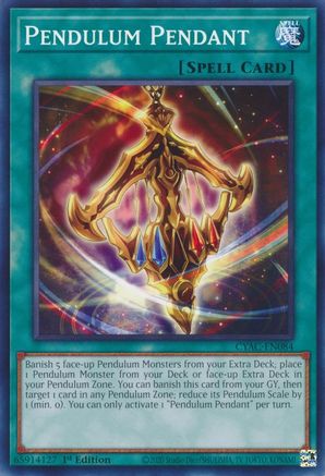 Pendulum Pendant (CYAC-EN084) - Cyberstorm Access 1st Edition Cyberstorm Access Yugioh Single  Squirtle Squad Card Shop.