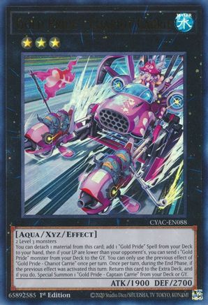 Gold Pride - Chariot Carrie (CYAC-EN088) - Cyberstorm Access 1st Edition Cyberstorm Access Yugioh Single  Squirtle Squad Card Shop.