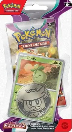 Paldea Evolved Single Pack Blister [Smoliv] SV02: Paldea Evolved Pokemon Sealed  Squirtle Squad Card Shop.