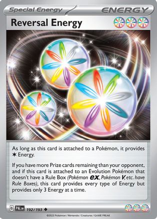 Reversal Energy 192  SV02 Paldea Evolved - Uncommon SV02: Paldea Evolved Pokemon Single  Squirtle Squad Card Shop.