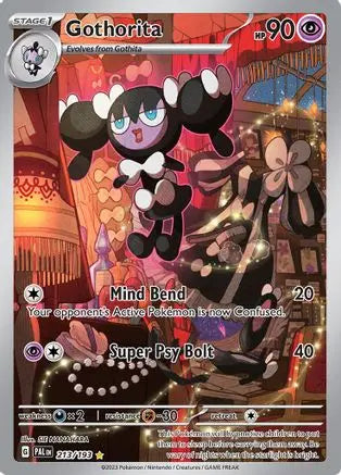 Gothorita 213/193  - Holofoil SV02 Paldea Evolved - Illustration Rare SV02: Paldea Evolved Pokemon Single  Squirtle Squad Card Shop.