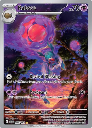 Rabsca 215/193  - Holofoil SV02 Paldea Evolved - Illustration Rare SV02: Paldea Evolved Pokemon Single  Squirtle Squad Card Shop.