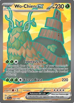 Wo 232/193  - Holofoil SV02 Paldea Evolved - Ultra Rare SV02: Paldea Evolved Pokemon Single  Squirtle Squad Card Shop.