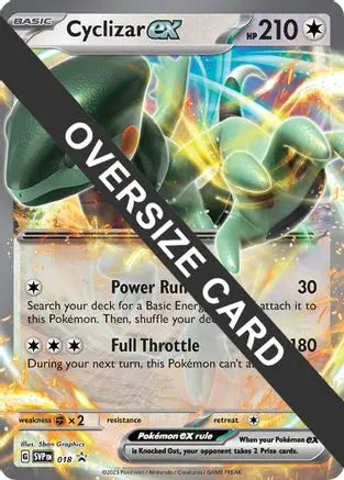 Cyclizar ex  - Holofoil Jumbo Cards - Promo Jumbo Cards Pokemon Single  Squirtle Squad Card Shop.