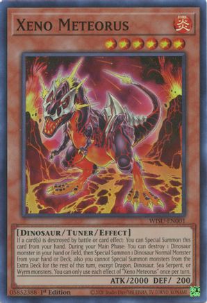 Xeno Meteorus (WISU-EN001) - Wild Survivors 1st Edition Wild Survivors Yugioh Single  Squirtle Squad Card Shop.