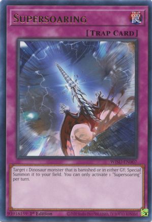 Supersoaring (WISU-EN007) - Wild Survivors 1st Edition Wild Survivors Yugioh Single  Squirtle Squad Card Shop.