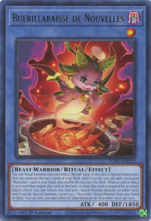 Buerillabaisse de Nouvelles (WISU-EN029) - Wild Survivors 1st Edition Wild Survivors Yugioh Single  Squirtle Squad Card Shop.
