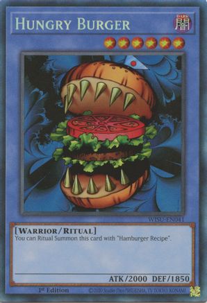 Hungry Burger (CR) (WISU-EN041) - Wild Survivors 1st Edition Wild Survivors Yugioh Single  Squirtle Squad Card Shop.