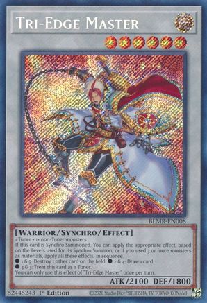 Tri-Edge Master (BLMR-EN008) - Battles of Legend: Monstrous Revenge 1st Edition Battles of Legend: Monstrous Revenge Yugioh Single  Squirtle Squad Card Shop.
