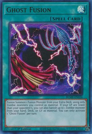 Ghost Fusion (BLMR-EN026) - Battles of Legend: Monstrous Revenge 1st Edition Battles of Legend: Monstrous Revenge Yugioh Single  Squirtle Squad Card Shop.