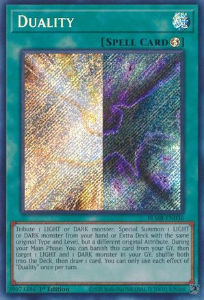 Duality (BLMR-EN036) - Battles of Legend: Monstrous Revenge 1st Edition Battles of Legend: Monstrous Revenge Yugioh Single  Squirtle Squad Card Shop.