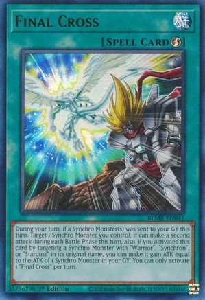 Final Cross (BLMR-EN041) - Battles of Legend: Monstrous Revenge 1st Edition Battles of Legend: Monstrous Revenge Yugioh Single  Squirtle Squad Card Shop.