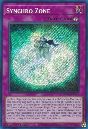 Synchro Zone (BLMR-EN048) - Battles of Legend: Monstrous Revenge 1st Edition Battles of Legend: Monstrous Revenge Yugioh Single  Squirtle Squad Card Shop.