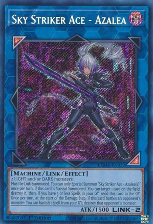 Sky Striker Ace - Azalea (BLMR-EN052) - Battles of Legend: Monstrous Revenge 1st Edition Battles of Legend: Monstrous Revenge Yugioh Single  Squirtle Squad Card Shop.
