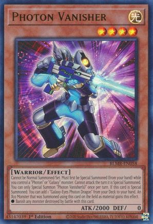 Photon Vanisher (BLMR-EN058) - Battles of Legend: Monstrous Revenge 1st Edition Battles of Legend: Monstrous Revenge Yugioh Single  Squirtle Squad Card Shop.