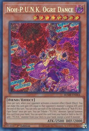 Noh-P.U.N.K. Ogre Dance (BLMR-EN064) - Battles of Legend: Monstrous Revenge 1st Edition Battles of Legend: Monstrous Revenge Yugioh Single  Squirtle Squad Card Shop.