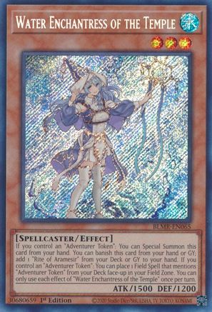 Water Enchantress of the Temple (BLMR-EN065) - Battles of Legend: Monstrous Revenge 1st Edition Battles of Legend: Monstrous Revenge Yugioh Single  Squirtle Squad Card Shop.