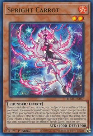 Spright Carrot (BLMR-EN067) - Battles of Legend: Monstrous Revenge 1st Edition Battles of Legend: Monstrous Revenge Yugioh Single  Squirtle Squad Card Shop.