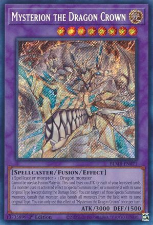 Mysterion the Dragon Crown (BLMR-EN071) - Battles of Legend: Monstrous Revenge 1st Edition Battles of Legend: Monstrous Revenge Yugioh Single  Squirtle Squad Card Shop.