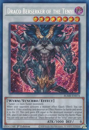 Draco Berserker of the Tenyi (BLMR-EN074) - Battles of Legend: Monstrous Revenge 1st Edition Battles of Legend: Monstrous Revenge Yugioh Single  Squirtle Squad Card Shop.