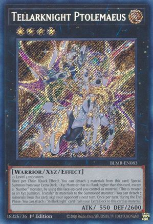 Tellarknight Ptolemaeus (BLMR-EN083) - Battles of Legend: Monstrous Revenge 1st Edition Battles of Legend: Monstrous Revenge Yugioh Single  Squirtle Squad Card Shop.