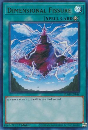 Dimensional Fissure (BLMR-EN088) - Battles of Legend: Monstrous Revenge 1st Edition Battles of Legend: Monstrous Revenge Yugioh Single  Squirtle Squad Card Shop.