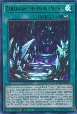 Zaralaam the Dark Palace (BLMR-EN096) - Battles of Legend: Monstrous Revenge 1st Edition Battles of Legend: Monstrous Revenge Yugioh Single  Squirtle Squad Card Shop.