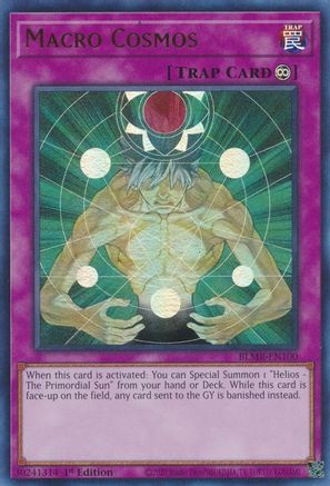 Macro Cosmos (BLMR-EN100) - Battles of Legend: Monstrous Revenge 1st Edition Battles of Legend: Monstrous Revenge Yugioh Single  Squirtle Squad Card Shop.