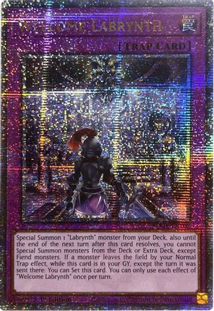 Welcome Labrynth (Quarter Century Secret Rare) (BLMR-EN102) - Battles of Legend: Monstrous Revenge 1st Edition Battles of Legend: Monstrous Revenge Yugioh Single  Squirtle Squad Card Shop.
