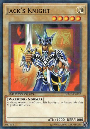 Jack's Knight (DEM6-EN002) - Speed Duel Demo Deck 2020 Unlimited Speed Duel Demo Deck 2020 Yugioh Single  Squirtle Squad Card Shop.