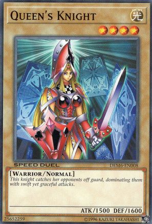 Queen's Knight (DEM6-EN008) - Speed Duel Demo Deck 2020 Unlimited Speed Duel Demo Deck 2020 Yugioh Single  Squirtle Squad Card Shop.