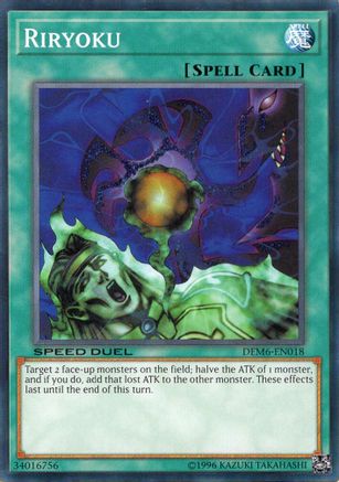 Riryoku (DEM6-EN018) - Speed Duel Demo Deck 2020 Unlimited Speed Duel Demo Deck 2020 Yugioh Single  Squirtle Squad Card Shop.