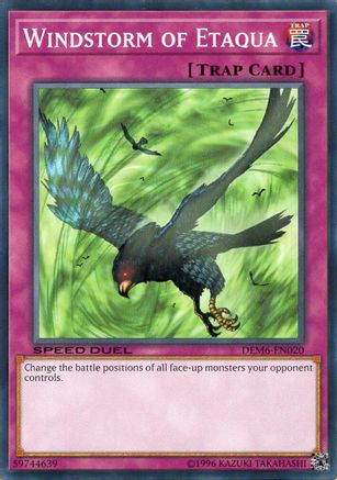 Windstorm of Etaqua (DEM6-EN020) - Speed Duel Demo Deck 2020 Unlimited Speed Duel Demo Deck 2020 Yugioh Single  Squirtle Squad Card Shop.
