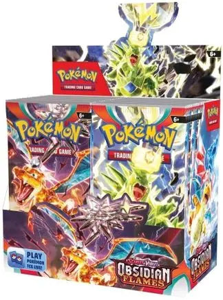Obsidian Flames Booster Box SV03: Obsidian Flames Pokemon Sealed  Squirtle Squad Card Shop.