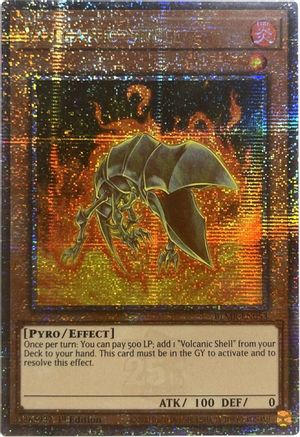 Volcanic Shell (Quarter Century Secret Rare) (BLMR-EN053) - Battles of Legend: Monstrous Revenge 1st Edition Battles of Legend: Monstrous Revenge Yugioh Single  Squirtle Squad Card Shop.