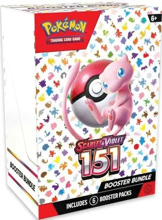 151 Booster Bundle SV: Scarlet & Violet 151 Pokemon Sealed  Squirtle Squad Card Shop.