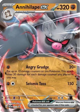 Annihilape ex SVP 032 – Scarlet & Violet Promo – Holofoil