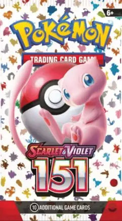 151 Booster Pack SV: Scarlet & Violet 151 Pokemon Sealed  Squirtle Squad Card Shop.